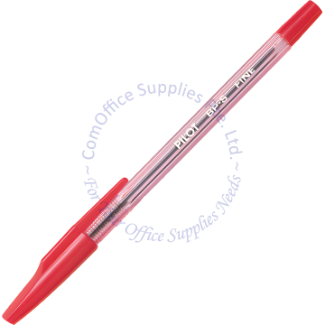 PILOT BALL PEN BP-S-F RED