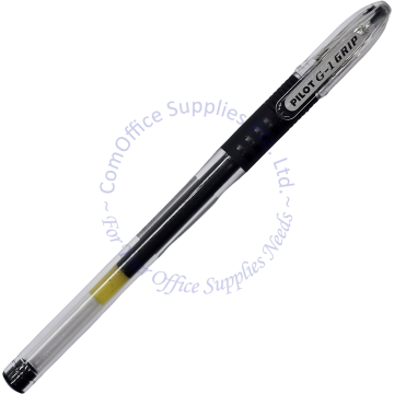 PILOT G1 GRIP ROLLER BALL GEL PEN BLGP-G1-5 BLACK