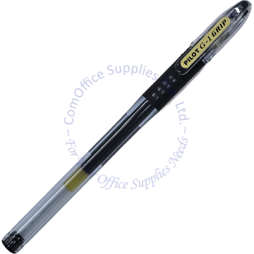 PILOT G1 GRIP ROLLER BALL GEL PEN BLGP-G1-7 BLACK