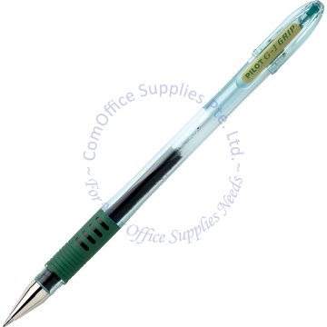 PILOT G1 GRIP ROLLER BALL GEL PEN BLGP-G1-7 GREEN