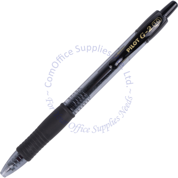 PILOT G2 ROLLER BALL GEL PEN BL-G2-10 BLACK
