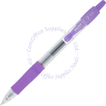 PILOT G2 ROLLER BALL GEL PEN BL-G2-5 PURPLE