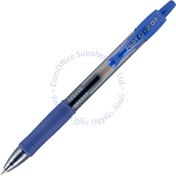 PILOT G2 ROLLER BALL GEL PEN BL-G2-7 BLUE