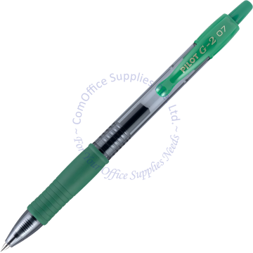 PILOT G2 ROLLER BALL GEL PEN BL-G2-7 GREEN