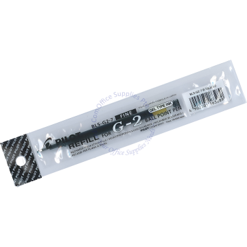 PILOT G2 ROLLER BALL GEL PEN REFILL BLS-G2-7 BLACK