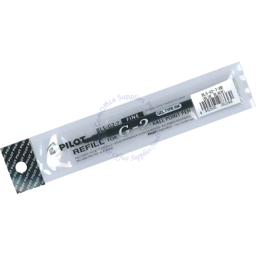 PILOT G2 ROLLER BALL GEL PEN REFILL BLS-G2-7 BLUE-BLACK/NAVY