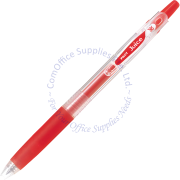 PILOT JUICE GEL RETRACTABLE PEN LJU-10UF 0.38MM RED