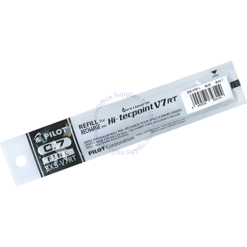 PILOT HI-TECHPOINT V7 RETRACTABLE REFILL BXS-V7RT BLUE