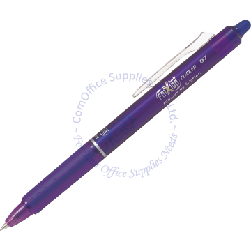 PILOT FRIXION CLICKER ROLLER BALL PEN BLRT-FR7 0.7MM VIOLET