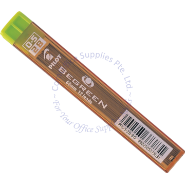 PILOT PENCIL LEAD PPL5 0.5MM 2B (12s)