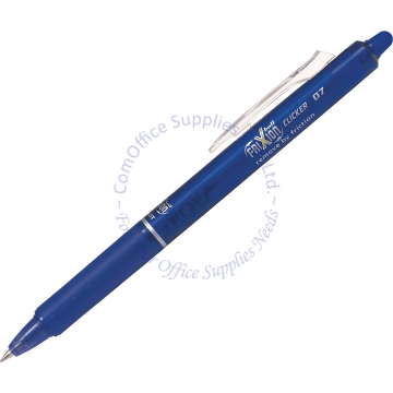 PILOT FRIXION CLICKER ROLLER BALL PEN BLRT-FR7 0.7MM BLUE