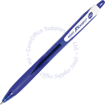 PILOT REXGRIP PEN BRG-10M-M 1.0MM BLUE