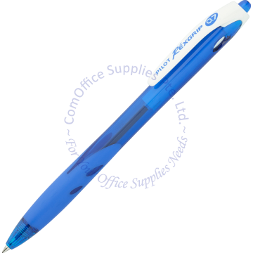 PILOT REXGRIP PEN BRG-10F-F 0.7MM BLUE