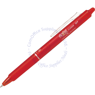 PILOT FRIXION CLICKER ROLLER BALL PEN BLRT-FR7 0.7MM RED