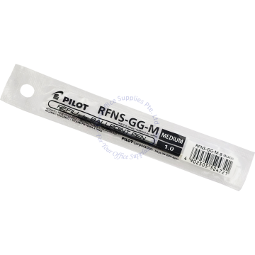 PILOT BALLPOINT PEN REFILL RFNS-GG-M BLACK
