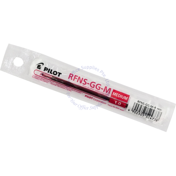 PILOT BALLPOINT PEN REFILL RFNS-GG-M RED