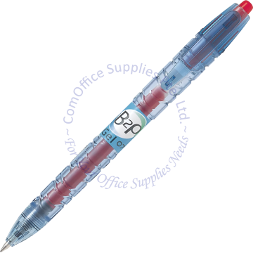 PILOT B2P ROLLER BALL GEL PEN BL-B2P-7-BG 0.7MM RED
