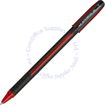 UNIBALL JETSTREAM ROLLER BALL PEN SX-101 1.0MM RED