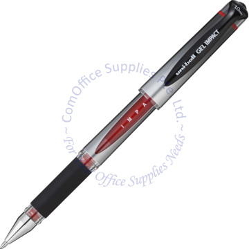 UNIBALL GEL IMPACT UM-153S 1.0MM RED