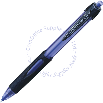 UNIBALL POWER TANK RETRACTABLE BALL PEN SN-227 0.7MM BLUE