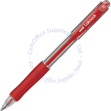 UNIBALL LAKNOCK SN-100 0.7MM RED
