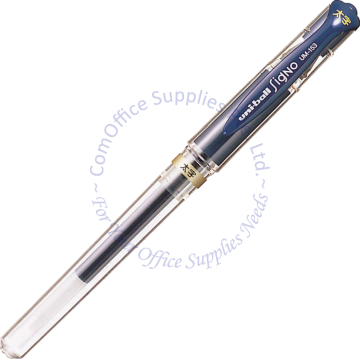 UNIBALL SIGNO BROAD UM-153 BLUE-BLACK