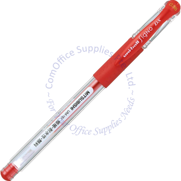 UNIBALL SIGNO DX GEL PEN UM-151 0.38MM RED