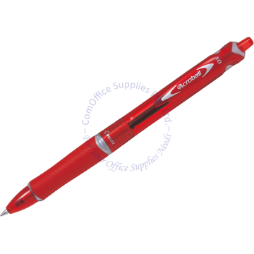 PILOT ACROBALL BALL PEN BAB-15M-BG 1.0MM RED