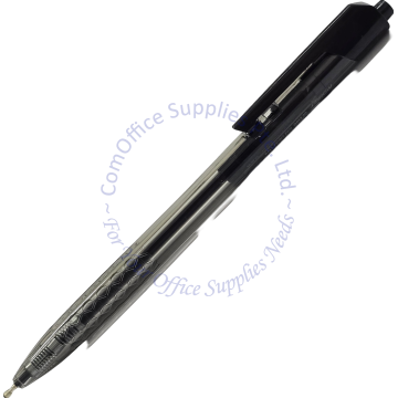 RETRACTABLE BALL PEN 0.7MM BLACK