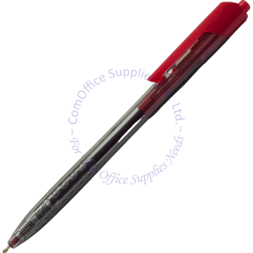 RETRACTABLE BALL PEN 0.7MM RED