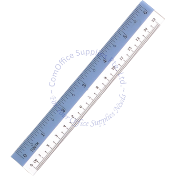 PLASTIC RULER 6"