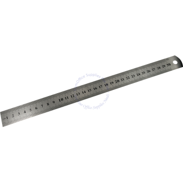 STEEL RULER 12"