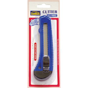 SUREMARK CUTTER W/SAFETY LOCK SQ-8802/BC 18MM