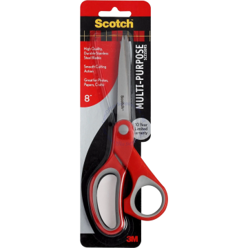 3M SCOTCH MULTI-PURPOSE SCISSOR #1428 8"