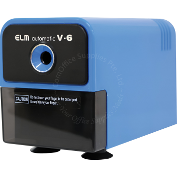 ELM PENCIL SHARPENER V-6 ELECTRIC BLUE