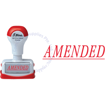 SHINY OA PRE-INKED STAMP - AMENDED (NA10)