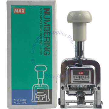 MAX NUMBERING MACHINE N-607 6DIGIT