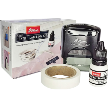 SHINY TEXTILE LABELING KIT TL-842