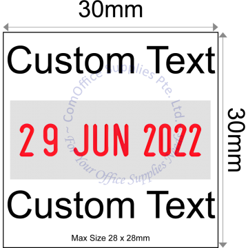 SHINY REPLACEMENT RUBBER S-530D 32x32MM