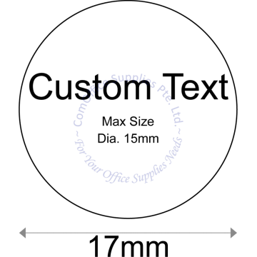 SHINY REPLACEMENT RUBBER R-517 17MM