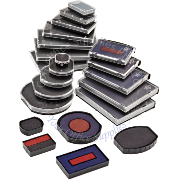 SHINY STAMP PAD S-836D-7 BLUE/RED