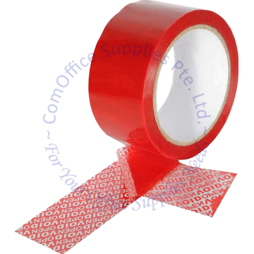 TAMPER EVIDENT TAPE (OPEN/VOID) 48MM (2") x 15M