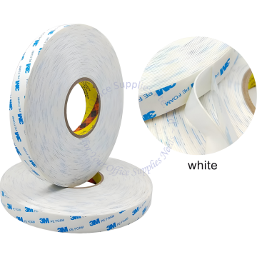 3M PE DOUBLE SIDED FOAM TAPE 1600T 20MMx5M
