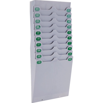 TIME CARD RACK (20SLOTS)