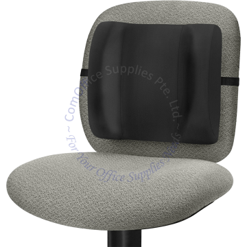 FELLOWES BACK SUPPORT #91905 BLACK