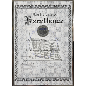 CENTRE NICKLE-PLATED PHOTO FRAME YT-261 A4