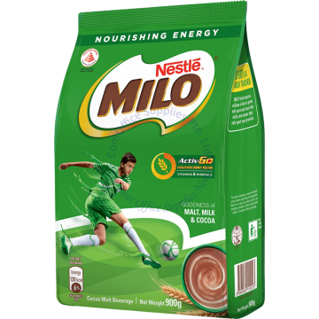 MILO MORE MALT AND MILK POUCH 900G