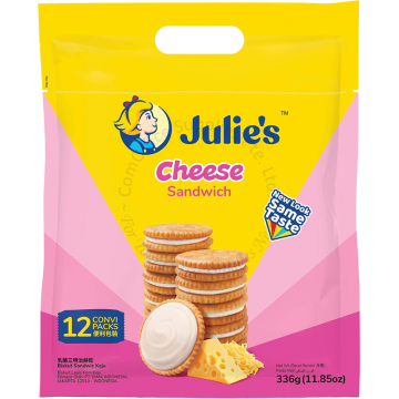 JULIE'S SANDWICH 336G - CHEESE (12s)