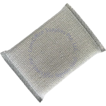 METAL MESH SPONGE SCOURER