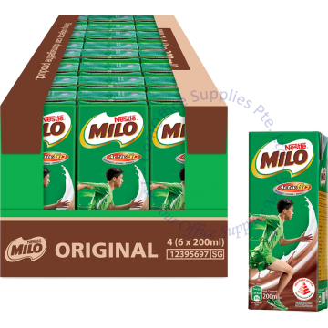 MILO UHT PACKET DRINKS (200MLx24s)